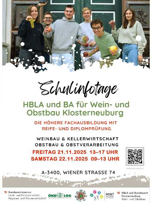 Plakat Schulinfotage