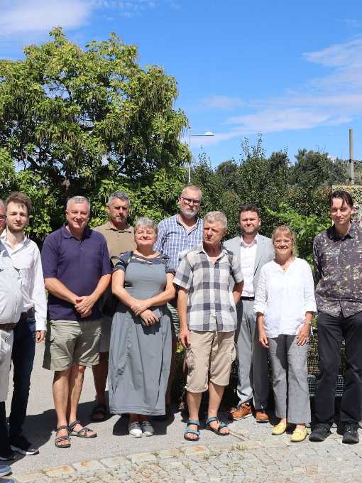 Gruppenfoto mit tschechischer Delegation