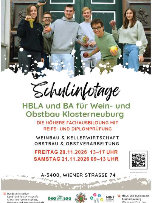 Einladung Schulinfotage