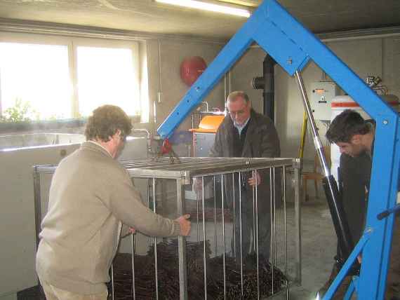 Heißwasserbehandlung