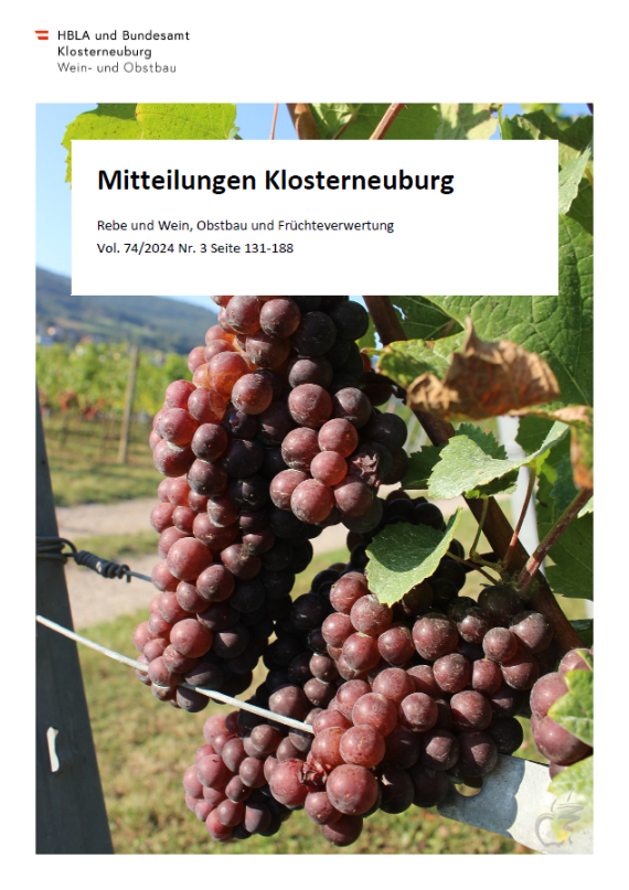 Titelbild Heft 3-24: Rote Weinreben