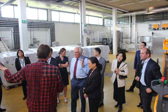 Besuch der Kellerwirtschaft