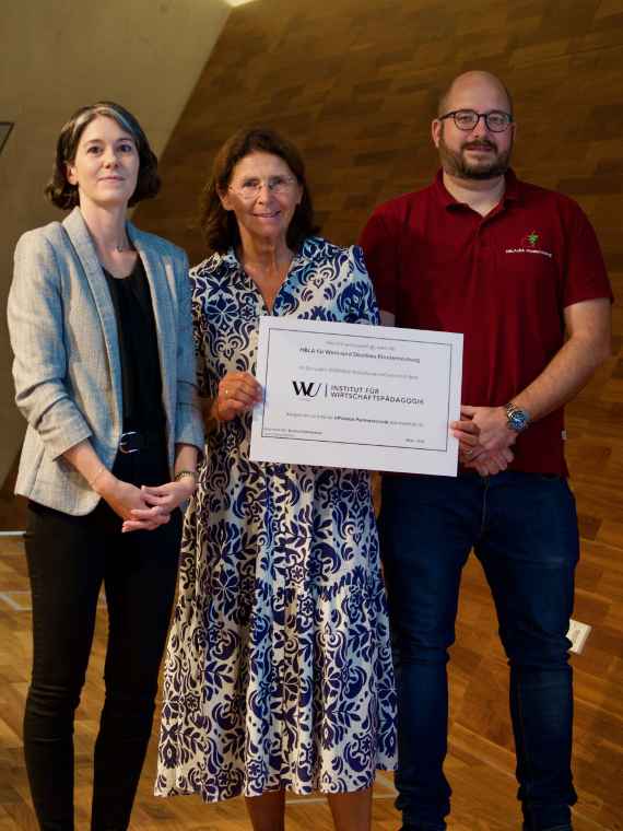 Verleihung der Partnerschaftsurkunde; Mag. Jann, Mag. Bauer, Oliver Kögl,