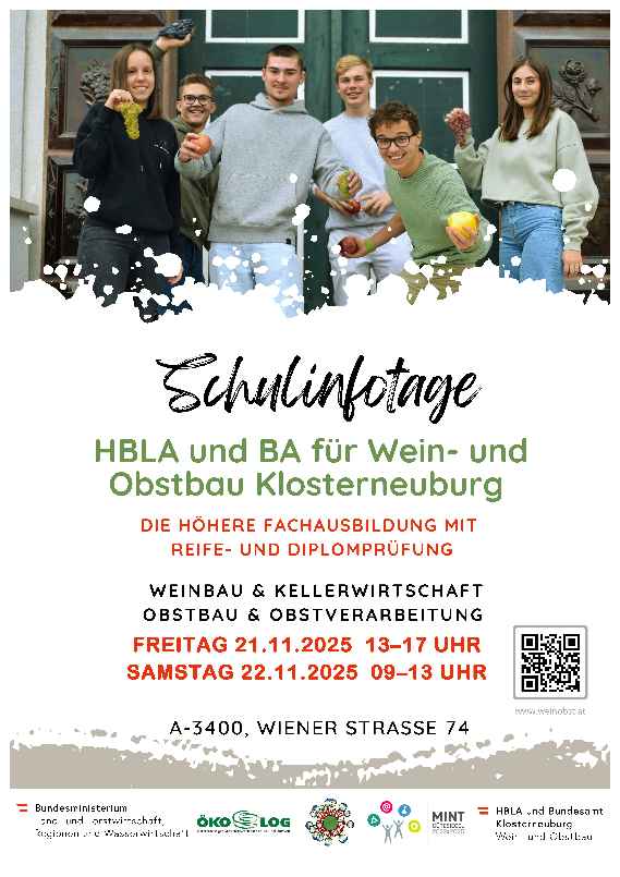 Plakat Schulinfotage