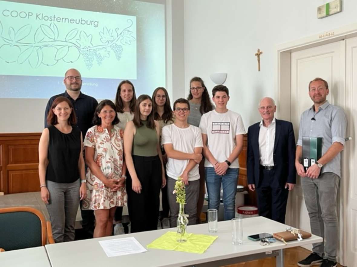 Vorstandsmitglieder, Grünstäudl, Bauer, Kögl,  Eder, Pomper