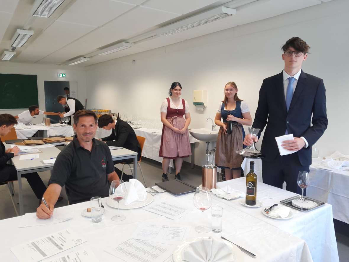 praktischer Prüfungstag mit Schüler:innen