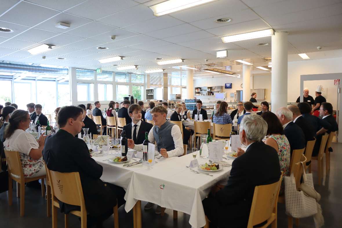 Mittagessen vor Maturafeier