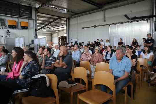 Blick ins Auditorium der Vortragsveranstaltung